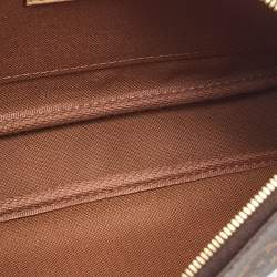Pre Owned Louis Vuitton Khaki Monogram Canvas Multi Pochette Accessories Bag
