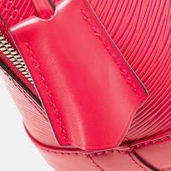Pre Owned Louis Vuitton Pink Epi Alma BB