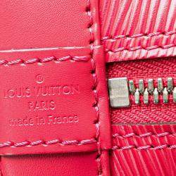 Pre Owned Louis Vuitton Pink Epi Alma BB