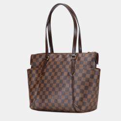 Pre Owned Louis Vuitton Brown Damier Ebene Totally PM