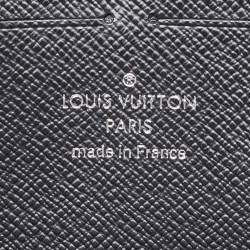 Pre Owned Louis Vuitton Black Epi Leather and Monogram Canvas Studded Twist Wallet on Chain