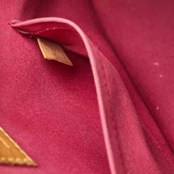 Pre Owned Louis Vuitton Indian Rose Monogram Vernis Alma BB Bag