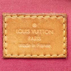 Pre Owned Louis Vuitton Indian Rose Monogram Vernis Alma BB Bag