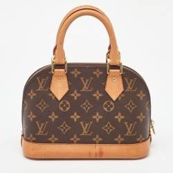 Pre Owned Louis Vuitton Monogram Canvas Alma BB Bag