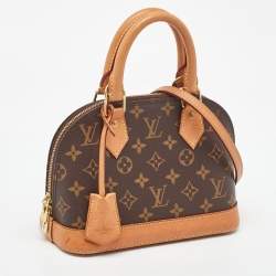 Pre Owned Louis Vuitton Monogram Canvas Alma BB Bag