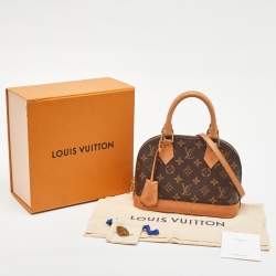 Pre Owned Louis Vuitton Monogram Canvas Alma BB Bag