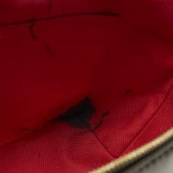 Pre Owned Louis Vuitton Damier Ebene Canvas PM Siena Bag