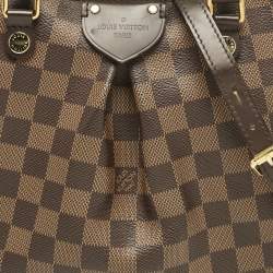 Pre Owned Louis Vuitton Damier Ebene Canvas PM Siena Bag