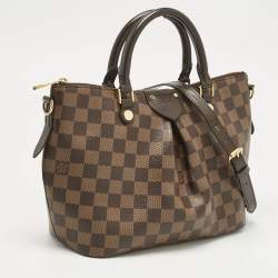 Pre Owned Louis Vuitton Damier Ebene Canvas PM Siena Bag