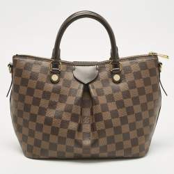 Pre Owned Louis Vuitton Damier Ebene Canvas PM Siena Bag