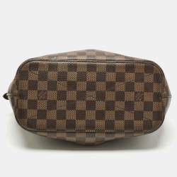 Pre Owned Louis Vuitton Damier Ebene Canvas PM Siena Bag
