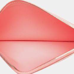 Pre Owned Louis Vuitton Pink Monogram Vernis Jungle Dots Pochette Felicie