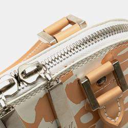 Pre Owned Louis Vuitton Beige/White Stephen Sprouse Graffiti Alma PM Bag