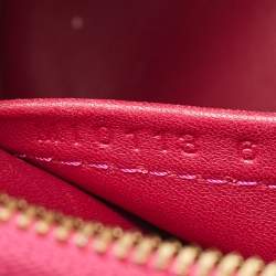 Pre Owned Louis Vuitton Pink Crocodile Alma BB Bag