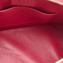 Pre Owned Louis Vuitton Pink Crocodile Alma BB Bag