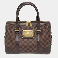 Pre Owned Louis Vuitton Berkeley Damier Ebene Coated Canvas Shoulder Bag