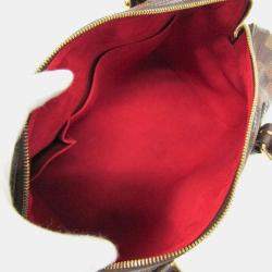 Pre Owned Louis Vuitton Berkeley Damier Ebene Coated Canvas Shoulder Bag