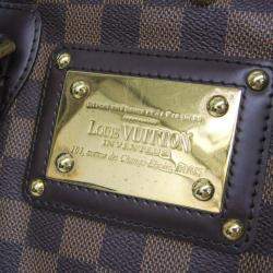 Pre Owned Louis Vuitton Berkeley Damier Ebene Coated Canvas Shoulder Bag