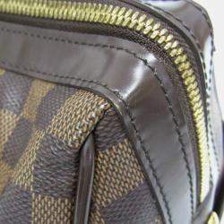 Pre Owned Louis Vuitton Berkeley Damier Ebene Coated Canvas Shoulder Bag