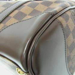 Pre Owned Louis Vuitton Berkeley Damier Ebene Coated Canvas Shoulder Bag