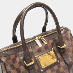 Pre Owned Louis Vuitton Berkeley Damier Ebene Coated Canvas Shoulder Bag