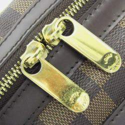 Pre Owned Louis Vuitton Berkeley Damier Ebene Coated Canvas Shoulder Bag