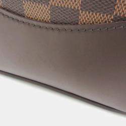 Pre Owned Louis Vuitton Berkeley Damier Ebene Coated Canvas Shoulder Bag