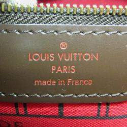 Pre Owned Louis Vuitton Neverfull PM Damier Ebene Coated Canvas Tote Bag