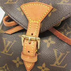 Pre Owned Louis Vuitton Mini Montsouris Monogram Coated Canvas Backpack