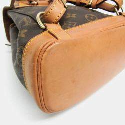 Pre Owned Louis Vuitton Mini Montsouris Monogram Coated Canvas Backpack