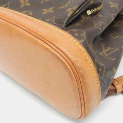 Pre Owned Louis Vuitton Mini Montsouris Monogram Coated Canvas Backpack