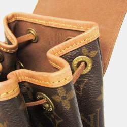 Pre Owned Louis Vuitton Mini Montsouris Monogram Coated Canvas Backpack