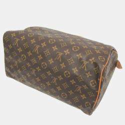 Pre Owned Louis Vuitton Speedy 35 Monogram Coated Canvas Shoulder Bag