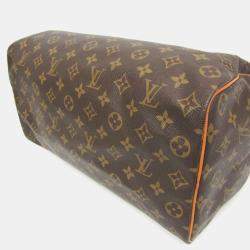 Pre Owned Louis Vuitton Speedy 35 Monogram Coated Canvas Shoulder Bag