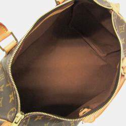 Pre Owned Louis Vuitton Speedy 35 Monogram Coated Canvas Shoulder Bag