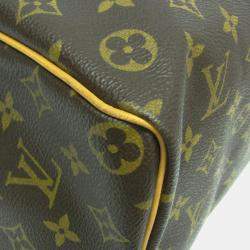 Pre Owned Louis Vuitton Speedy 35 Monogram Coated Canvas Shoulder Bag