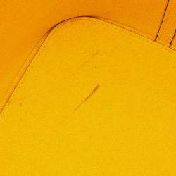 Pre Owned Louis Vuitton Yellow Epi Neverfull MM