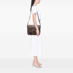 Pre Owned Louis Vuitton Brown Monogram Macassar Christopher Messenger