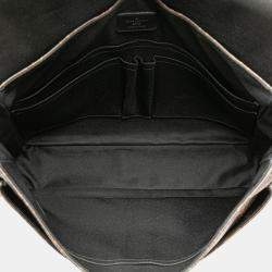 Pre Owned Louis Vuitton Brown Monogram Macassar Christopher Messenger