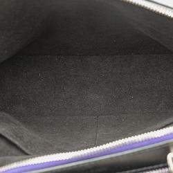 Pre Owned Louis Vuitton Purple Monogram Vernis Melrose