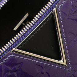 Pre Owned Louis Vuitton Purple Monogram Vernis Melrose