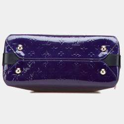 Pre Owned Louis Vuitton Purple Monogram Vernis Melrose