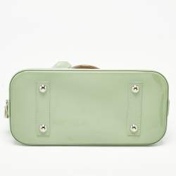 Pre Owned Louis Vuitton Amande Electric Epi Leather Alma PM Bag