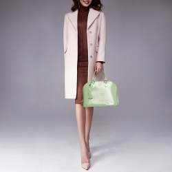 Pre Owned Louis Vuitton Amande Electric Epi Leather Alma PM Bag