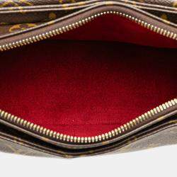 Pre Owned Louis Vuitton Brown Monogram Viva Cite MM
