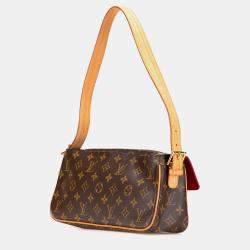 Pre Owned Louis Vuitton Brown Monogram Viva Cite MM