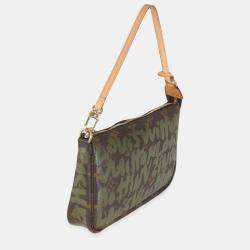 Pre Owned Louis Vuitton x Stephen Sprouse Monogram Canvas Graffiti Pochette Accessories