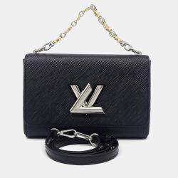 Pre Owned Louis Vuitton Black Epi Leather Epi Twist MM