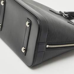 Pre Owned حقيبة لوي فيتون ألما بي إم جلد إيبي أسود