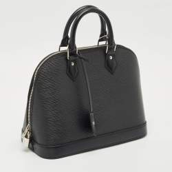 Pre Owned حقيبة لوي فيتون ألما بي إم جلد إيبي أسود